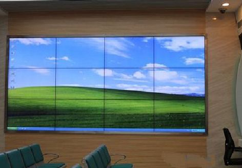 柳州液晶拼接屏的另类用法。